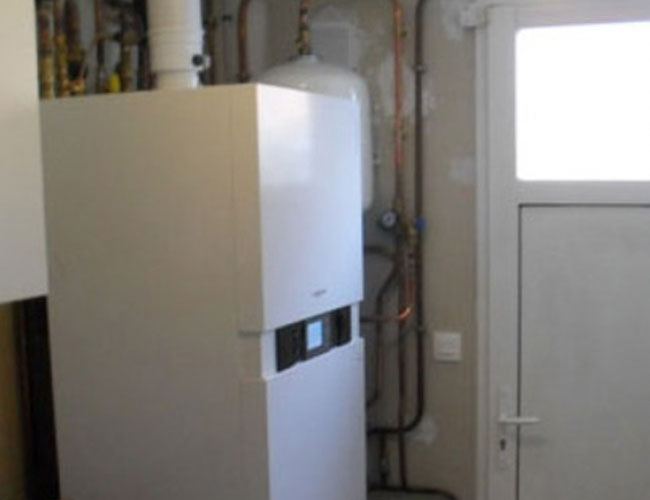 Remplacement et installation d'un combiné chauffage condensation