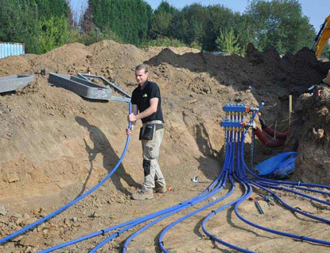 Capteur pour pompe à chaleur en géothermie