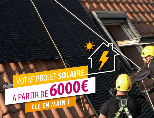 Votre projet solaire à partir de 6000€