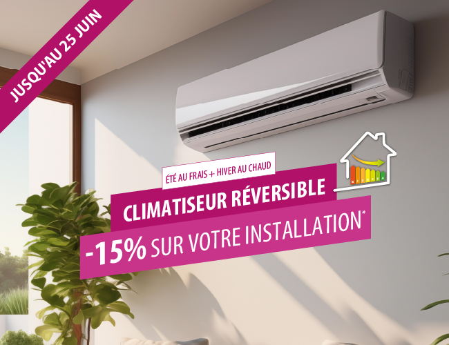 Votre pompe à chaleur air/air installée par Kbane