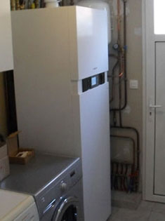 Remplacement et installation d'un combiné chauffage condensation