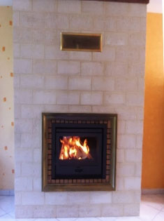 Installation d'un insert bois Dovre à Arras